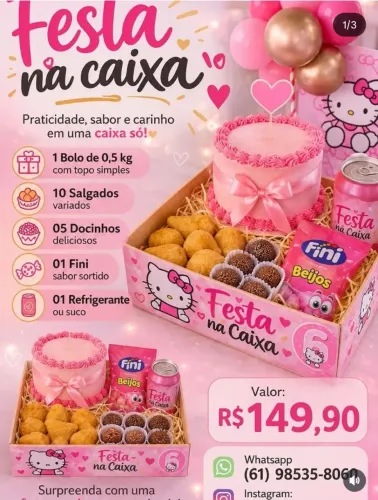 Festa na caixa