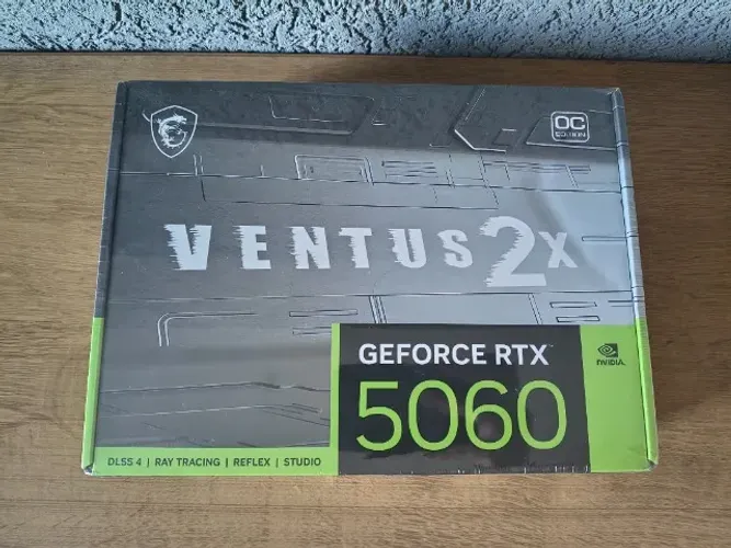 Placa de Vídeo MSI GeForce RTX 5060 Ventus 2X - Nova - Lacrada