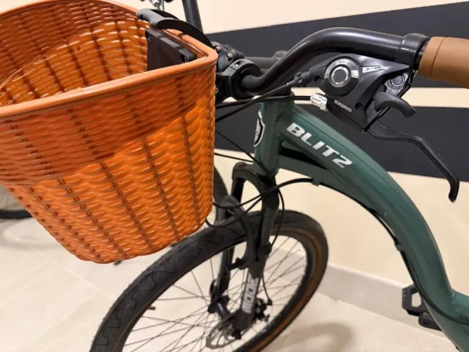 Bicicleta Blitz Comodo 26 Alumínio 21v Verde Oliva
