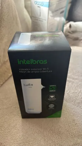 Roteador Extensor Wi-Fi Intelbras Twibi Force Mesh - Novo na Caixa
