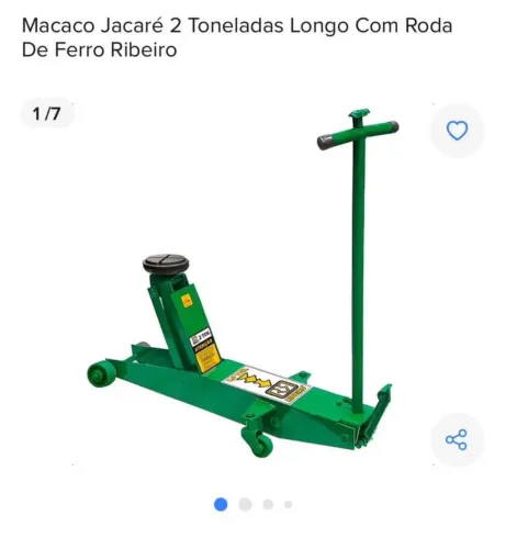 MACACO JACARÉ 2 T LONGO COM RODA DE FERRO RIBEIRO