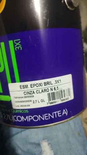 Vendo galao  tinta epoxi proprio para ceramicas