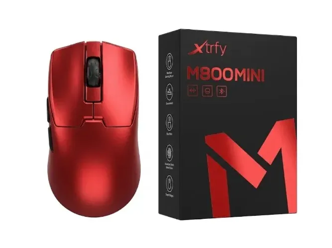 (NOVO) Delux m800 mini vermelho