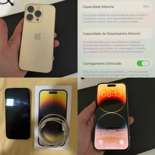 iPhone 14 Pro - Dourado