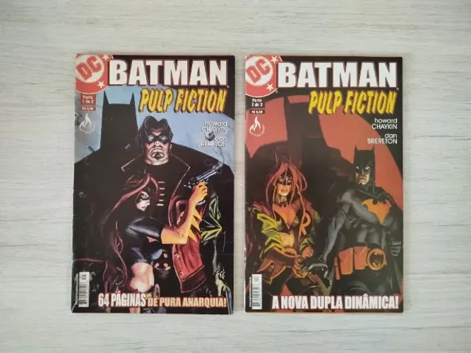 HQ Quadrinhos Batman - Pulp Fiction (completo em 2 edições)