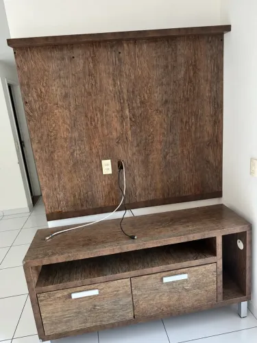 OFERTA RELÂMPAGO! Rack com painel para sala + nicho