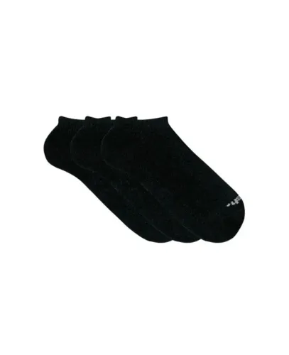 Kit 3 Pares de Meias Invisível Mash Confortável Macia Preto OMO02PT00
