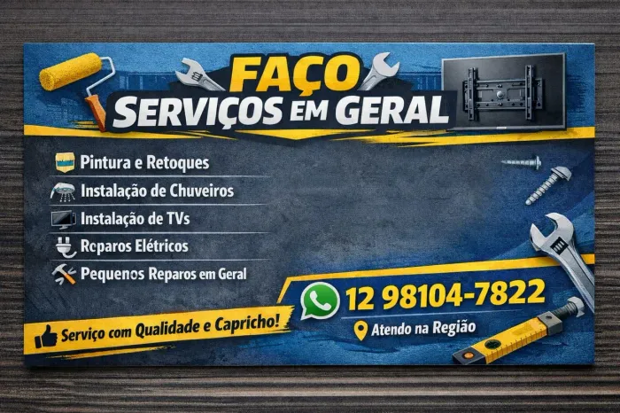 Serviços De Pequenos Reparos Em Geral