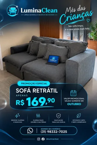 Limpeza de estofados