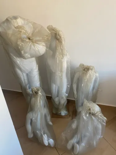 Kit 5 manequins infantil (Ganha cabides e presilhas em acrílico)
