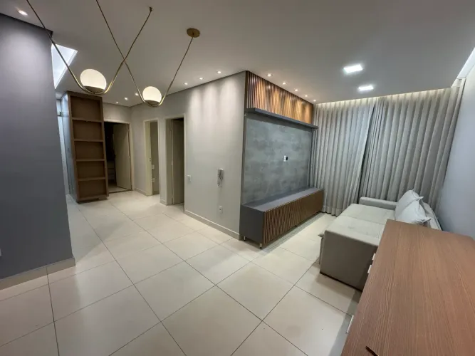 Apartamento para alugar com móveis planejados e ar condicionado