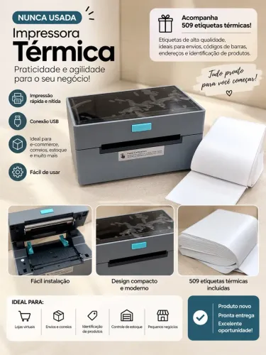 Impressora Térmica para marktplace
