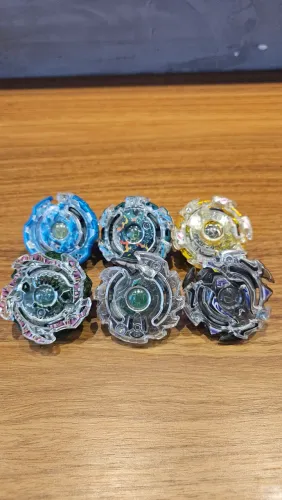 Kit 6 Beyblades Burst Originais Takara Tommy