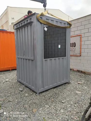 Container Guarita Acoplável para Projetos de Segurança