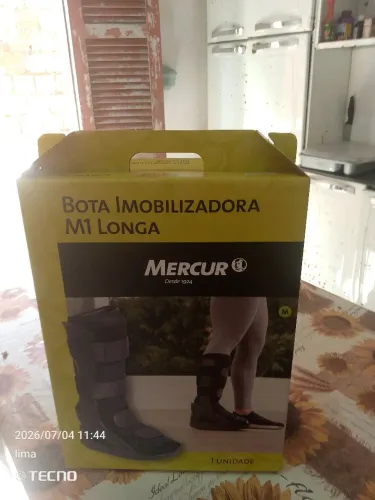 Bota imobilizador a M1 longa tamanho m