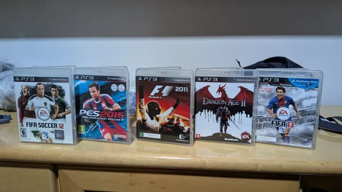 Lote de Jogos de PS3