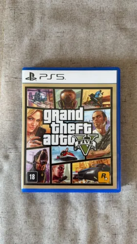 Jogo GTA 5 (Grand Theft Auto V) - PS5 - Mídia Física (usado)