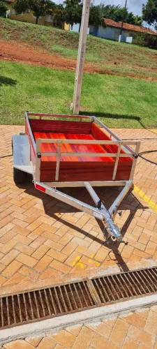 Carretinha Reboque Alto Padrão de Qualidade