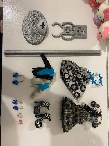 Lote acessórios monster High