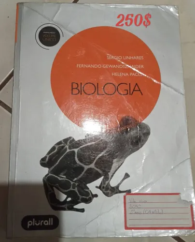 Livro de biologia ensino médio