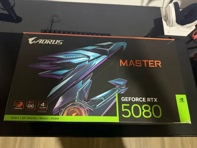 RTX 5080 Aorus Master 16gb