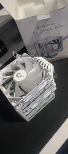 AIR COOLER RISE MODE STORM 8 WHITE - 8 HEATPIPES