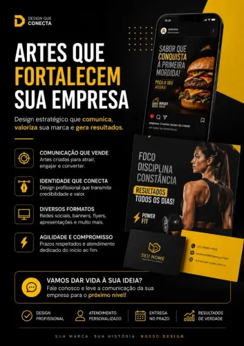 Artes para divulgação de sua empresa 