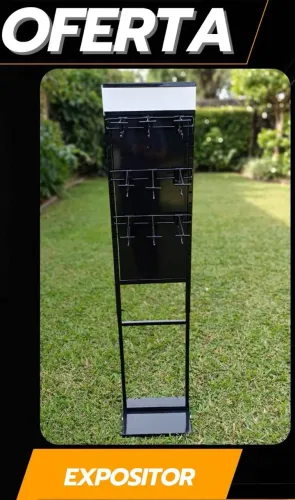 Expositor em metal para loja