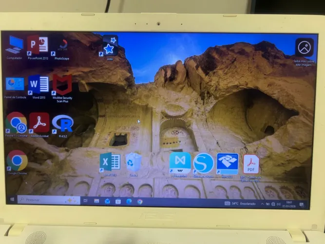 Notebook Asus Intel celeron 