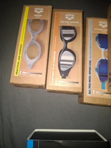 Óculos de natação e jammer carbon air2