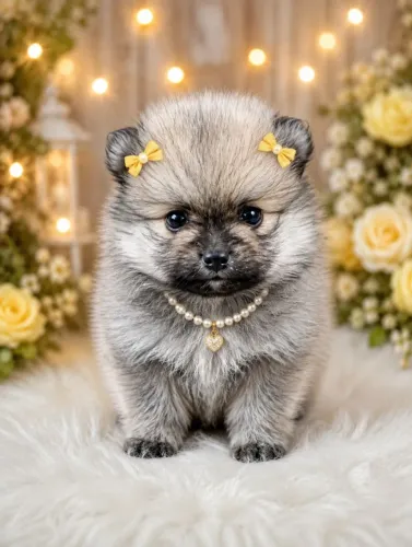 Lulu da Pomerânia fêmea ananzinha disponível