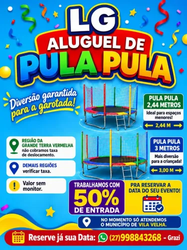 Aluguel de Pula pula