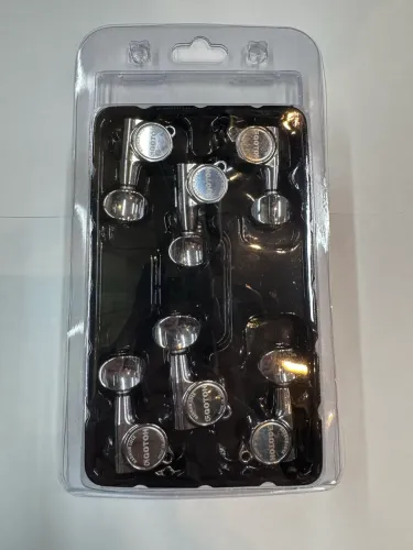 Tarraxas Gotoh para guitarra 3+3 Magnum Lock cromada