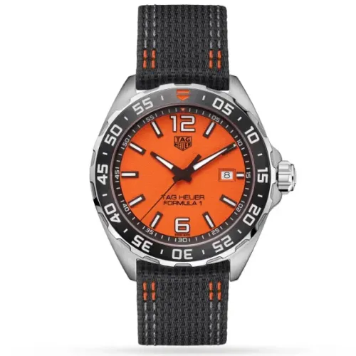 Relógio masculino TAG Heuer Formula 1 WAZ101A.FC8305 LARANJA