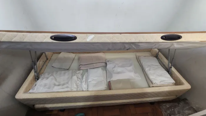 BI Cama box com duplo amortecedor