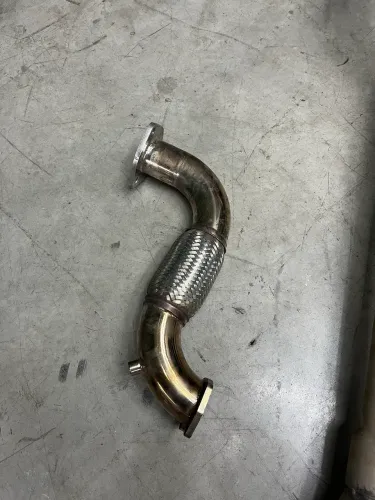 Escapamento e downpipe S10 2018