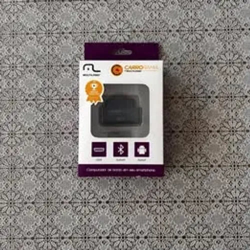 SCANNER AUTOMOTIVO OBD2 BLUETOOTH MULTILASER CARRORAMA AU205 - NOVO