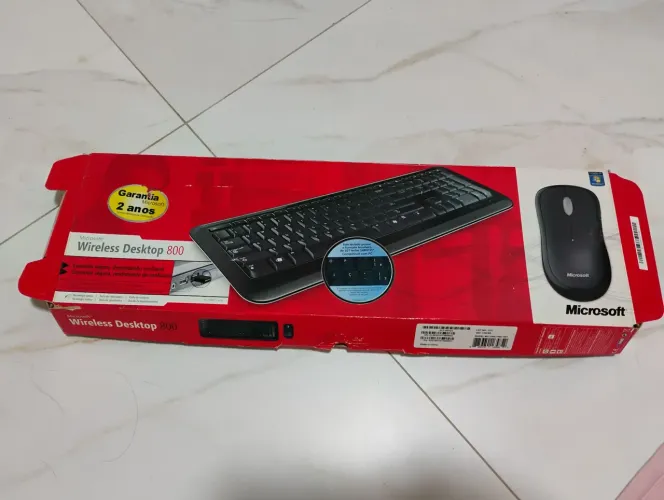 Teclado e mouse sem fio