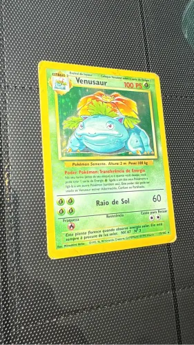 Pokémon Venusaur 15/102 - Base Set - Holográfica