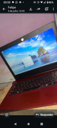 Troco em celular ou vendo notebook.