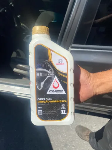 Fluido próprio para direção Hidráulica Honda Civic