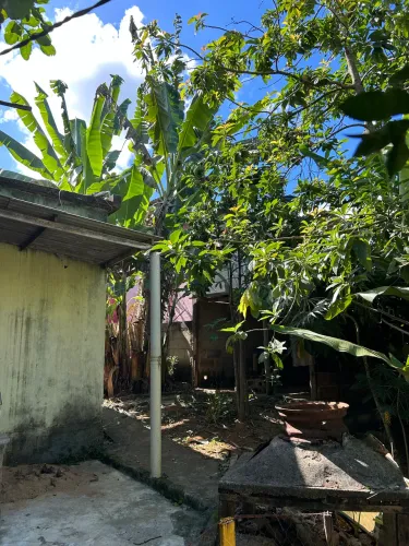 Casa 4 cômodo e banheiro varanda frente e nos fundos
