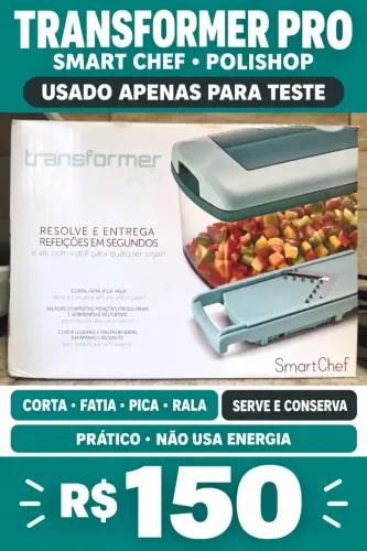 Processador de alimentos smart chef.