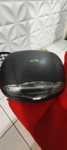 BAÚ/BAULETO MOTO GIVI MONOLOCK 45 LITROS - COR FUMÊ!