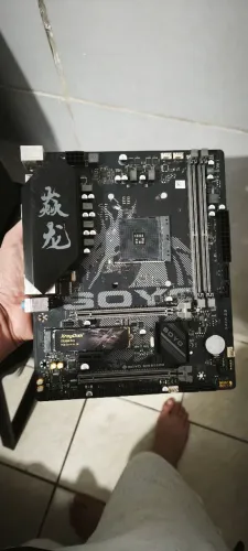 PLACA MÃE SOYO B550M AM4 DDR4