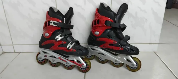 Patins inlineTraxart, modelo Airflow, rolamentos ABEC 5