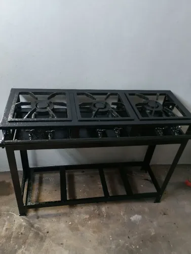Fogão industrial funcionando perfeitamente entrego