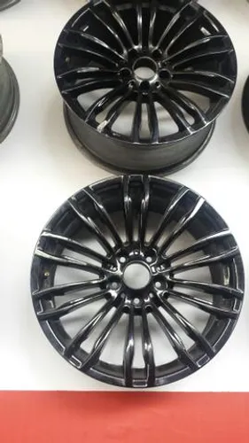 Roda aro 19 BMW Turbo Preta brilhante 5X120 jogo M5
