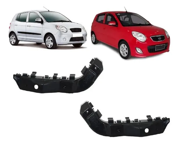 Par Guia Suporte Parachoque Picanto 2008 a 2011 Dianteiro