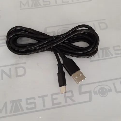 Cabo de dados usb. Com entrada tipo C. Novo.